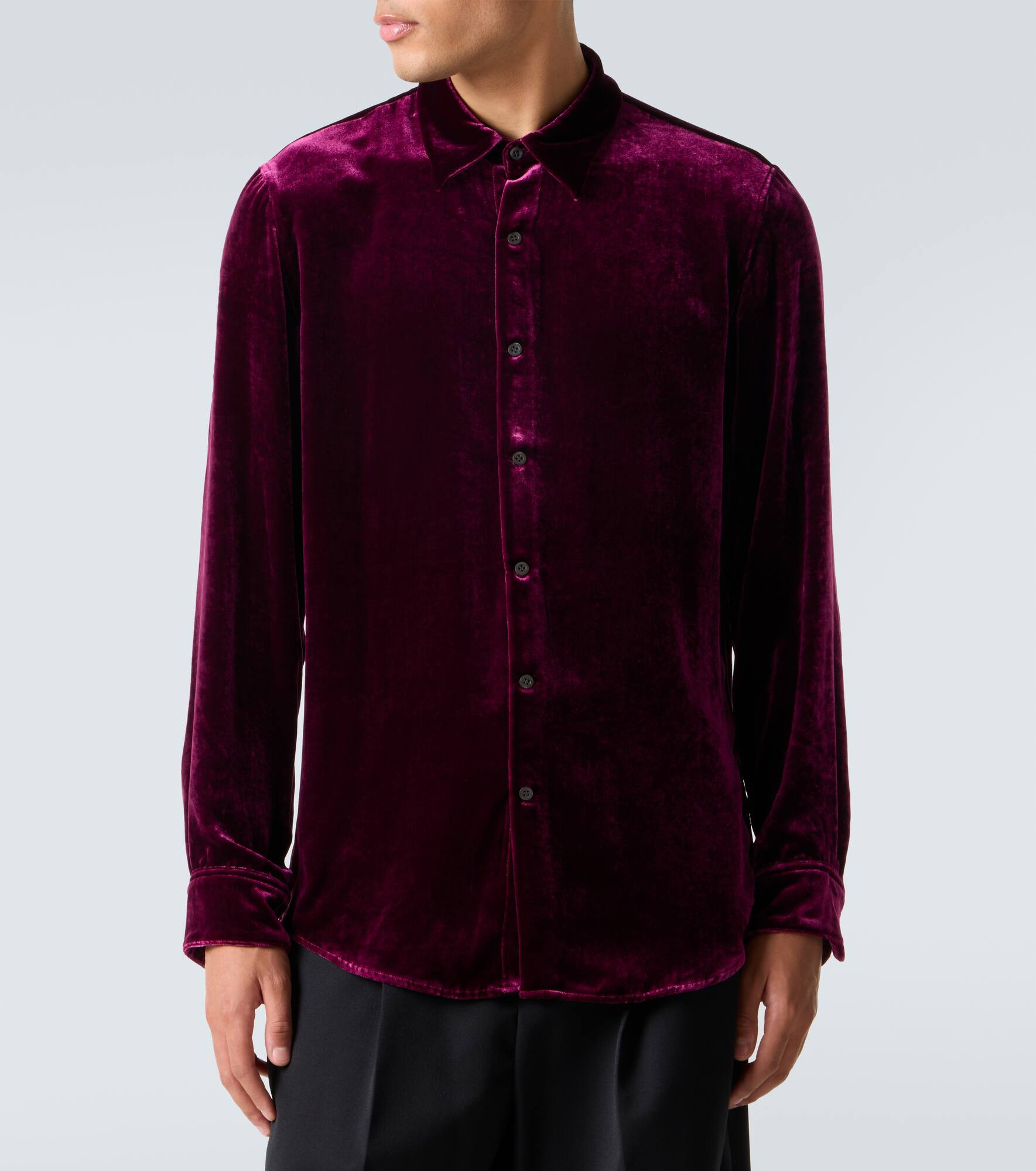 Velvet shirt - 3
