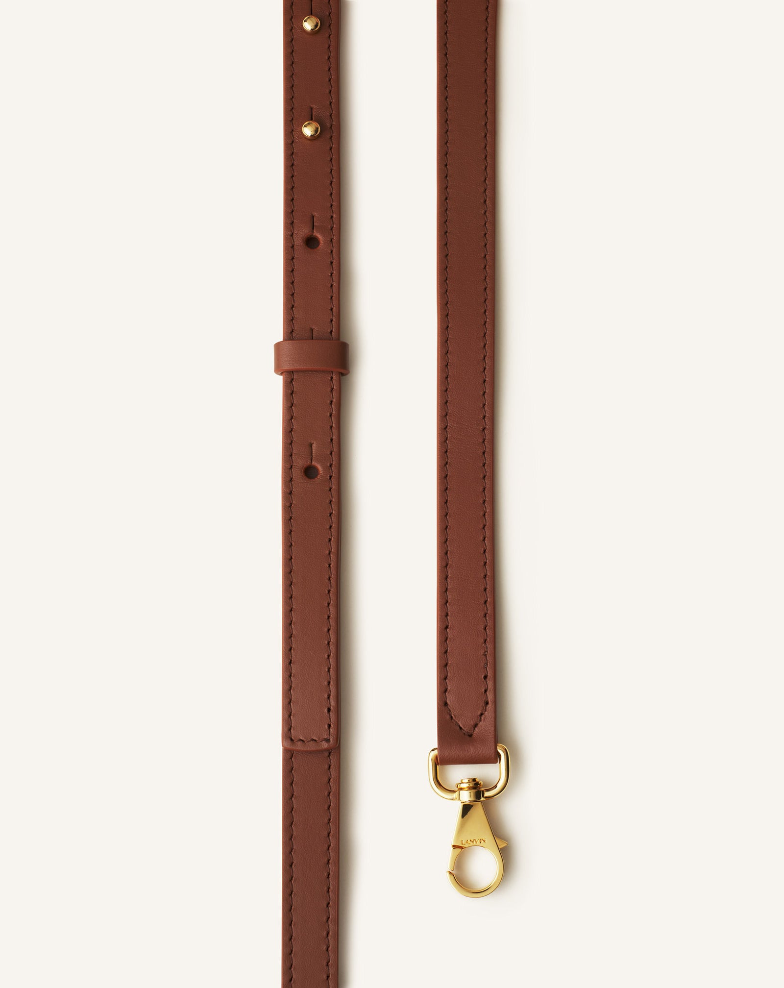 CATCH BY LANVIN MEDIUM LEATHER BUCKET BAG - 3