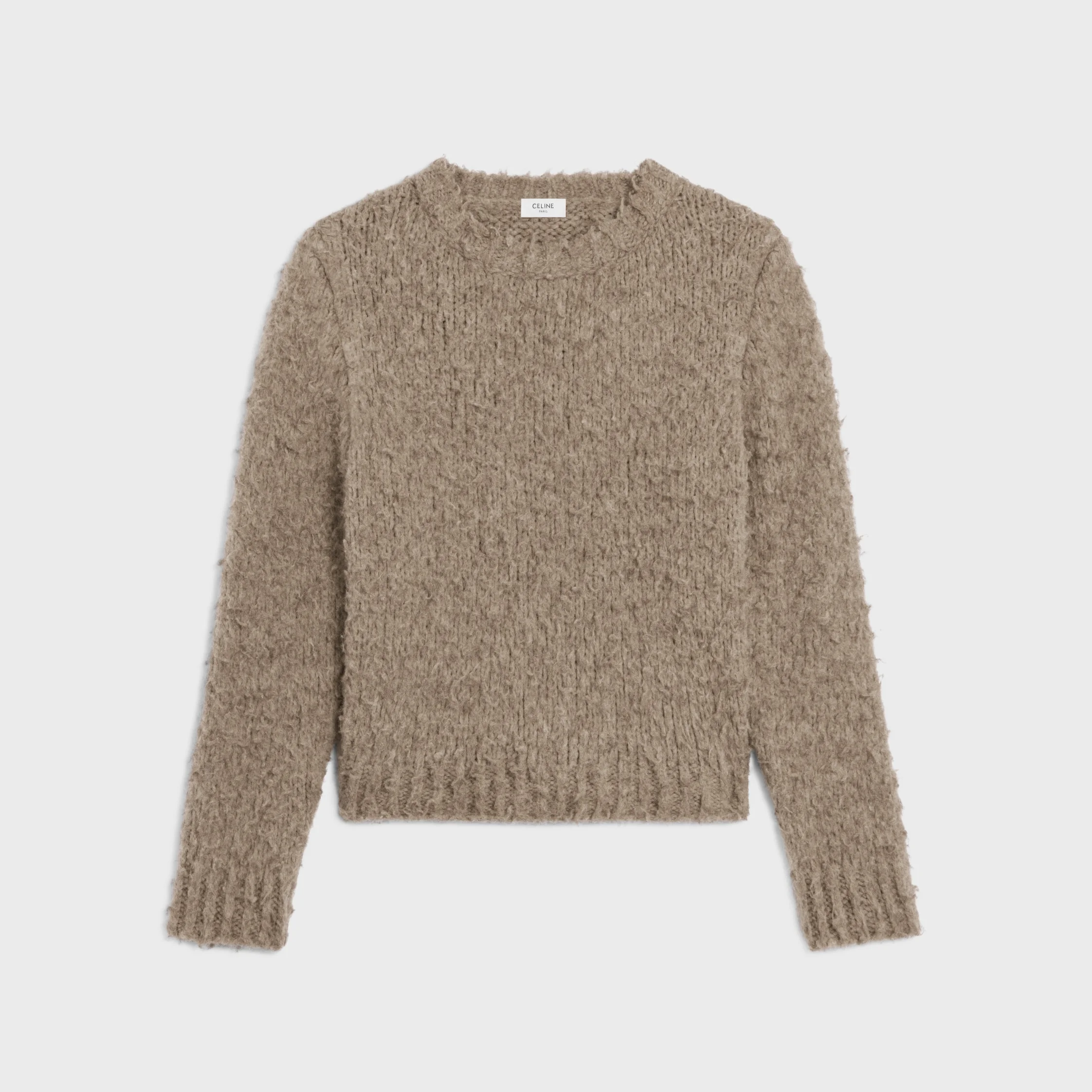 crewneck sweater IN YAK WOOL - 1