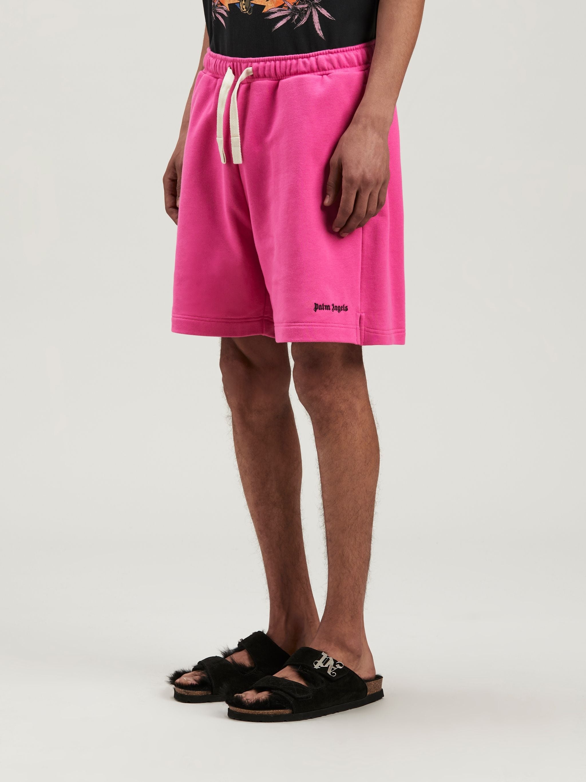 Embroidered Logo Sweatshort - 4