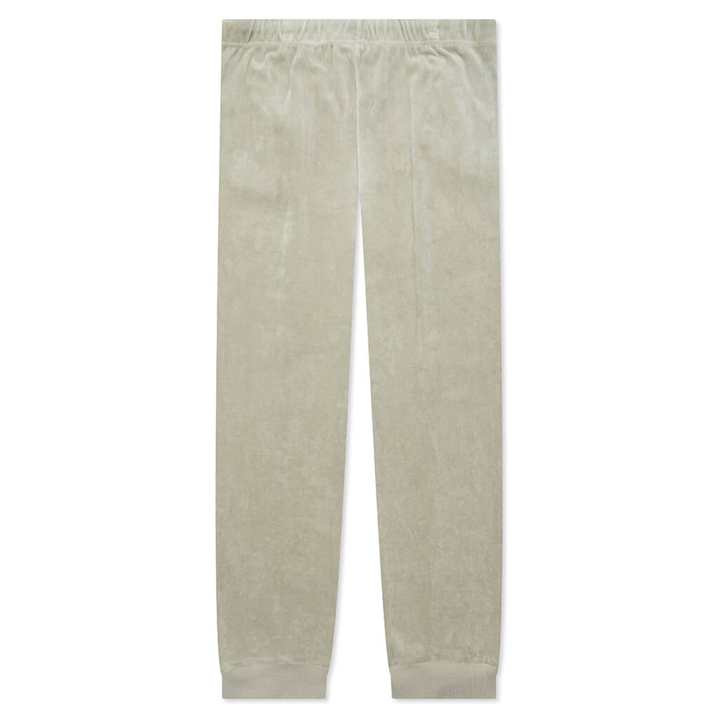 FEAR OF GOD ESSENTIALS WOMEN'S VELOUR PANT - SEAFOAM - 2