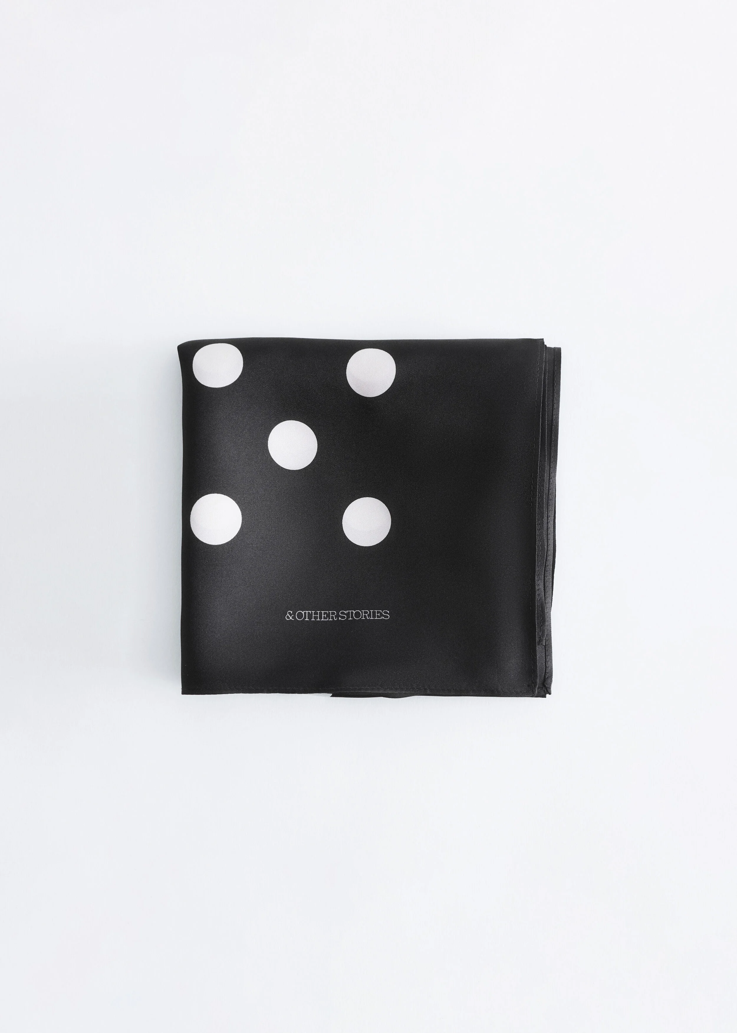 Polkadot Print Scarf - 1