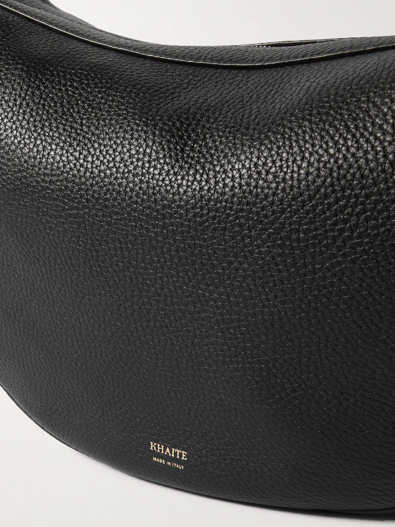 Augustina textured-leather shoulder bag - 4