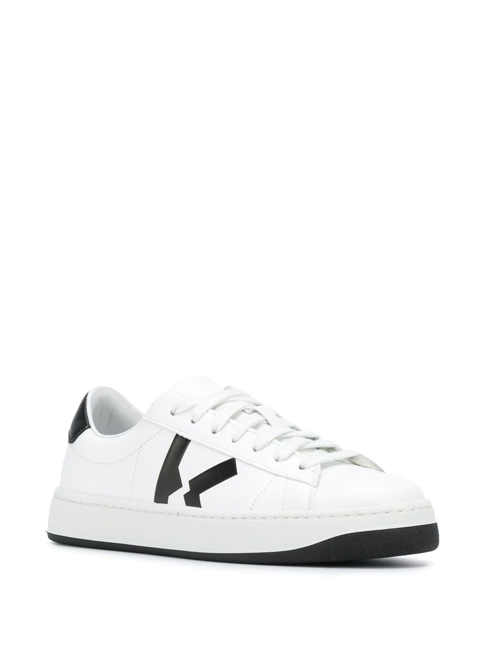 Kourt K Logo low-top sneakers - 2