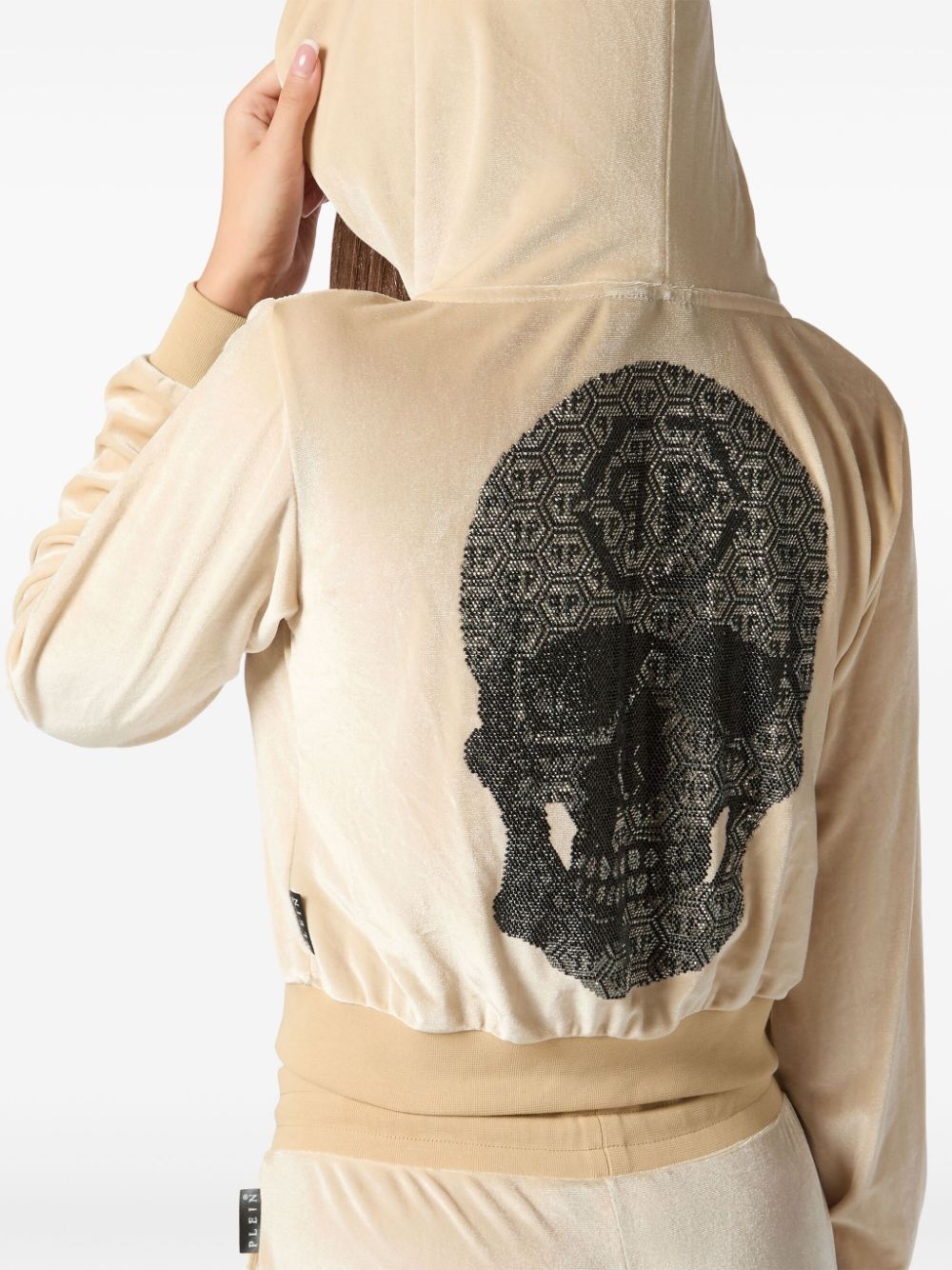 Strass Skull hoodie - 4