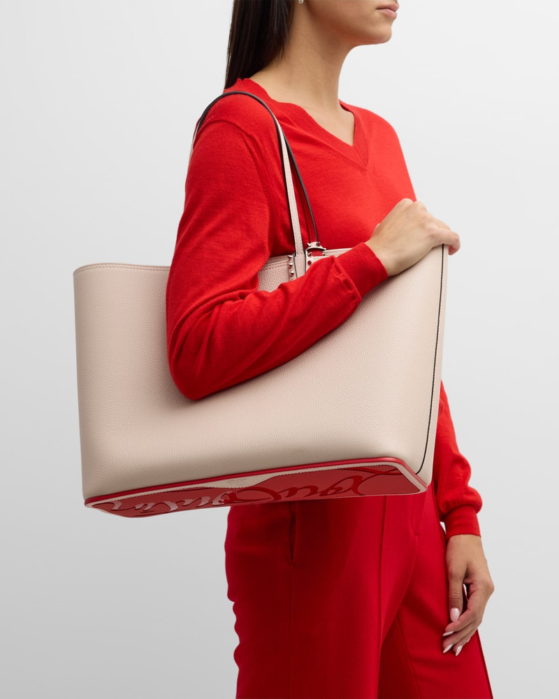 Cabata East-West Leather Tote Bag 4