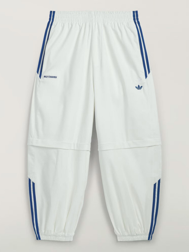 WILLY CHAVARRIA Adidas X Chavarria Poplin Track Pants in Offwhite outlook