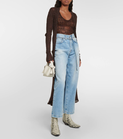 Acne Studios Toj 1991 high-rise straight jeans outlook