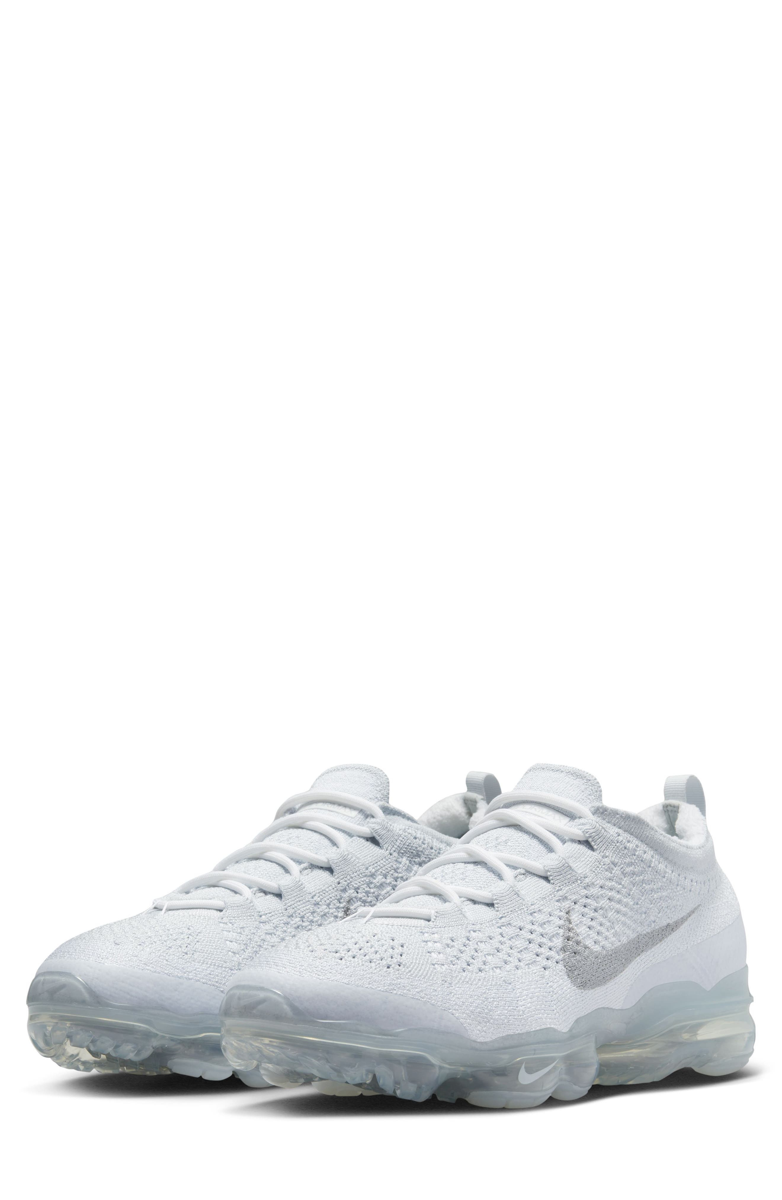 Nike Air Vapormax 2023 FR Sneaker in Pure Platinum/White at Nordstrom - 1