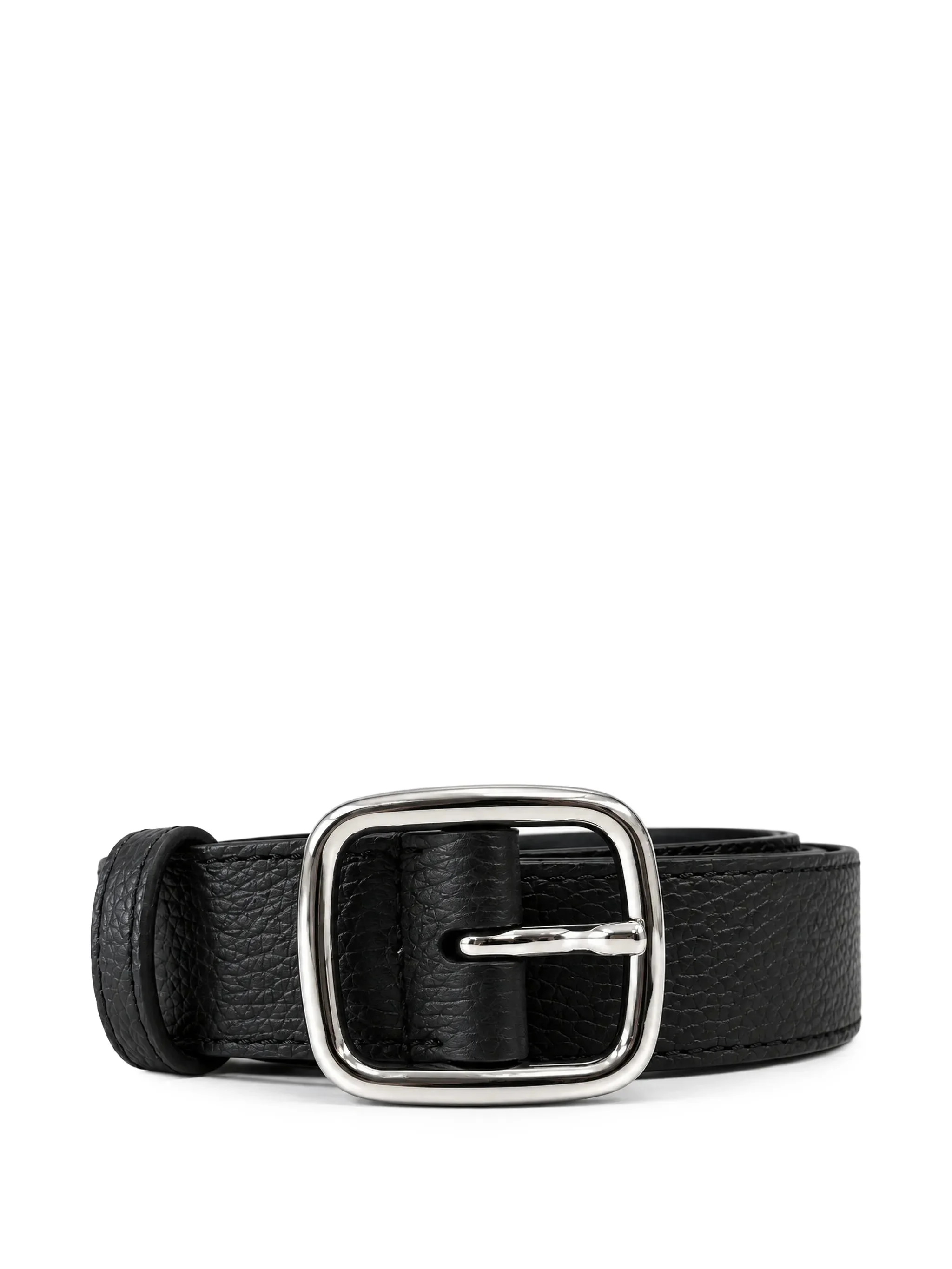 GRAINED LEATHER BELT - 1
