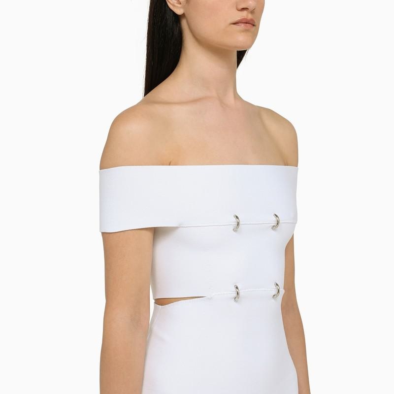 ALEXANDER MCQUEEN SHORT DRESS WITH CUT-OUT - 5