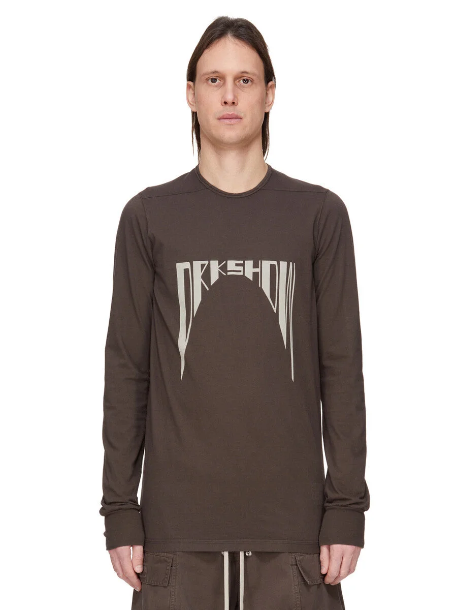 logo-print long-sleeved T-shirt - 1