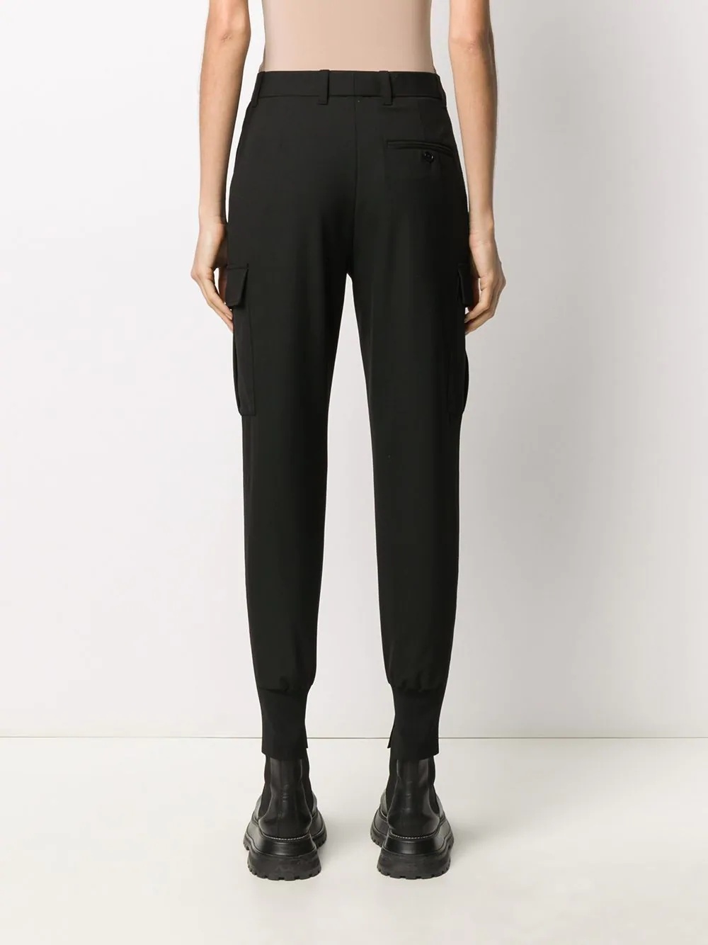 tapered-leg trousers - 4