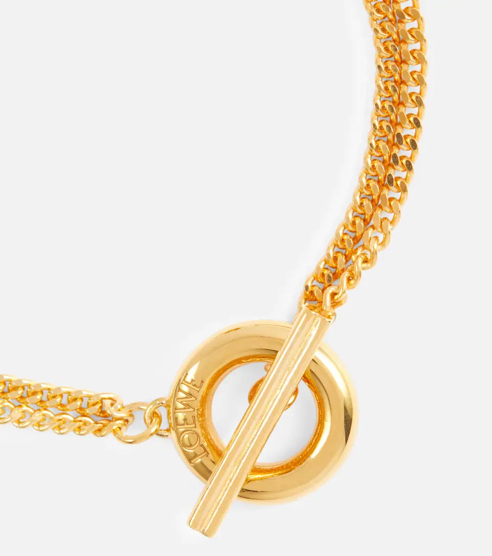 Anagram chain-link bracelet - 2