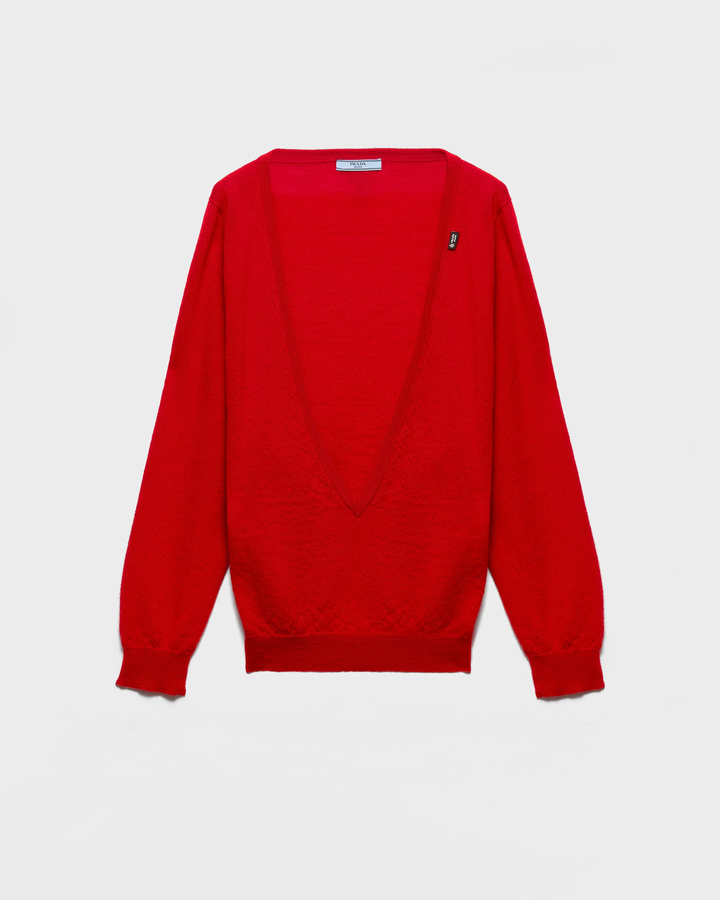 Cashmere V-neck sweater - 1