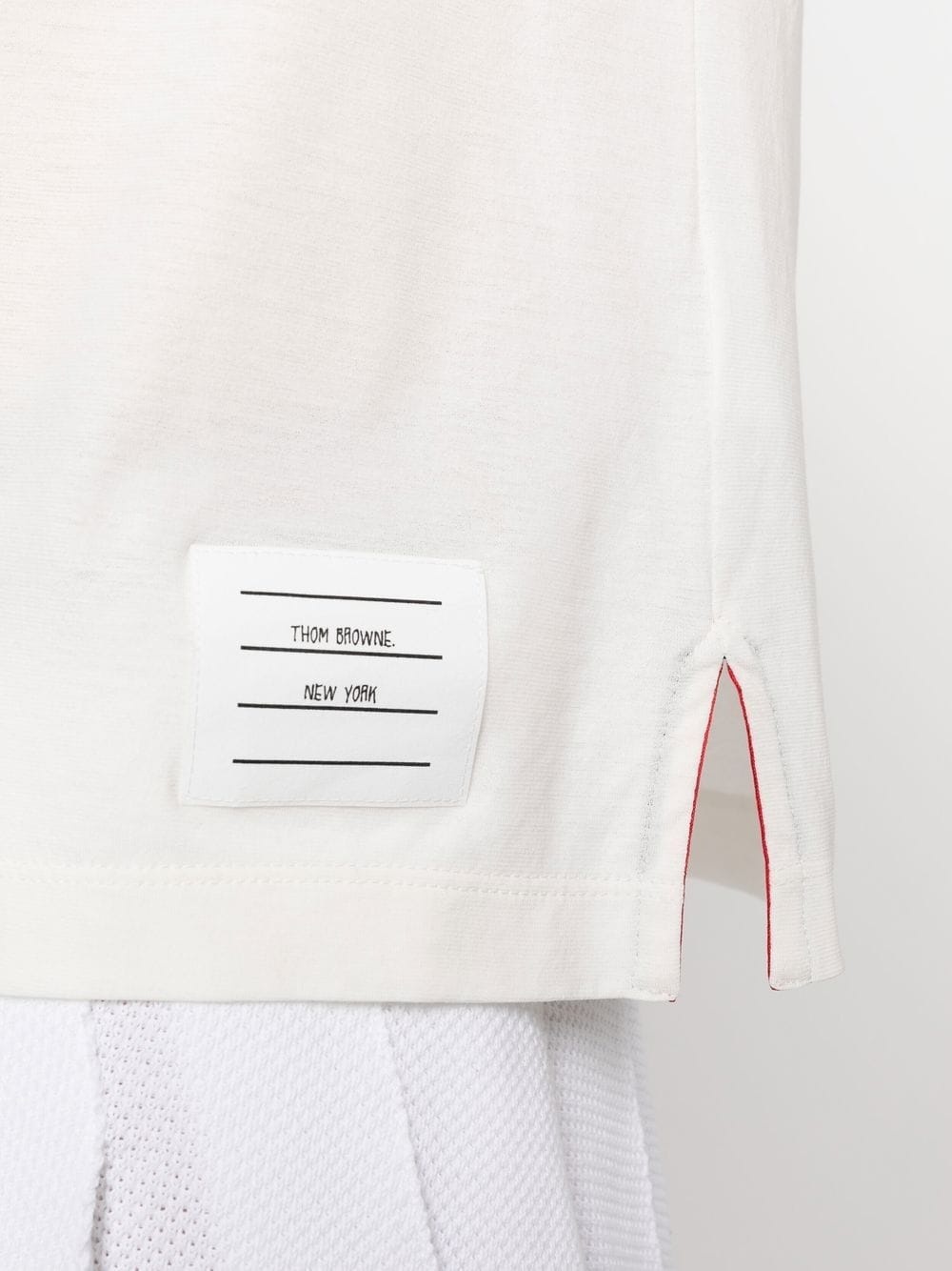 logo-patch detail polo top - 5
