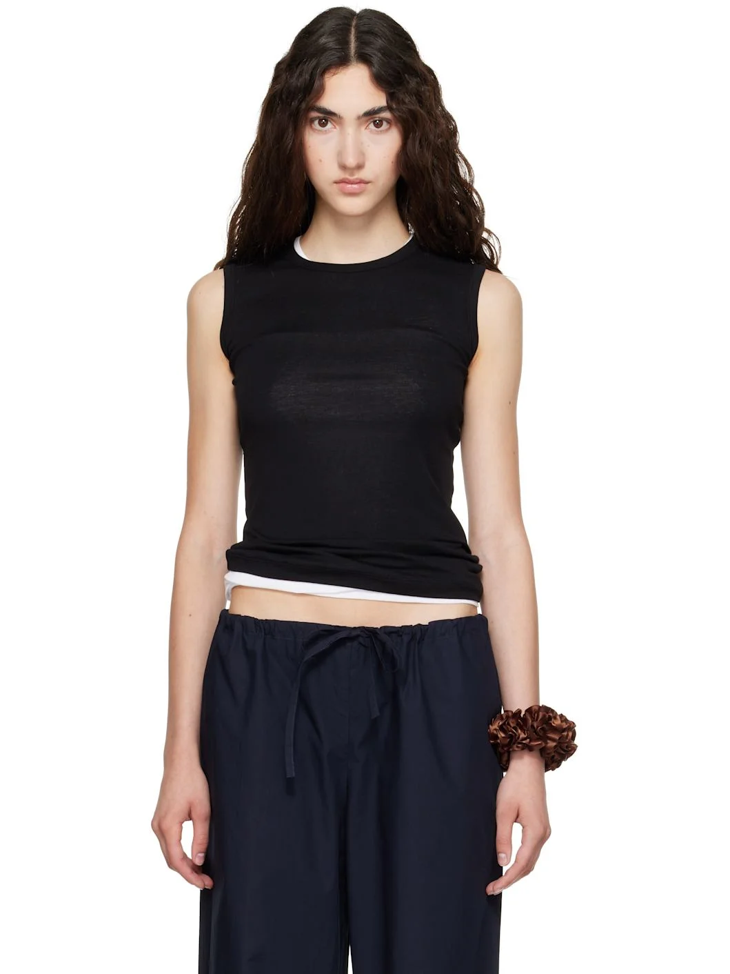 Black Esmé LW Tank Top - 1