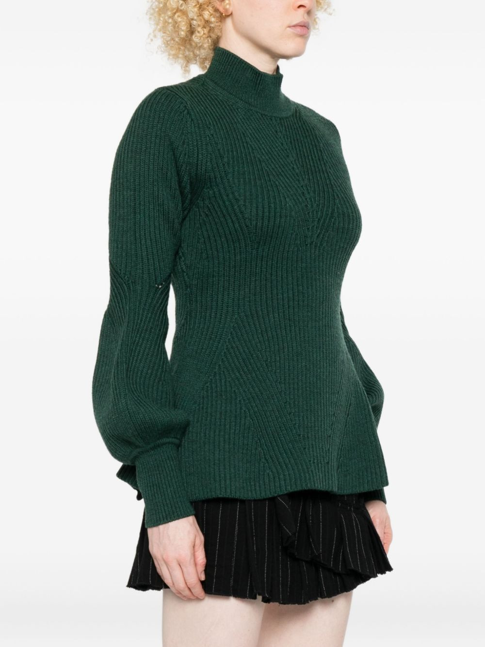 Hypnotic ribbed sweater - 3