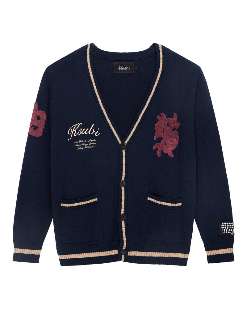 PLAYOFF CARDIGAN NAVY 5