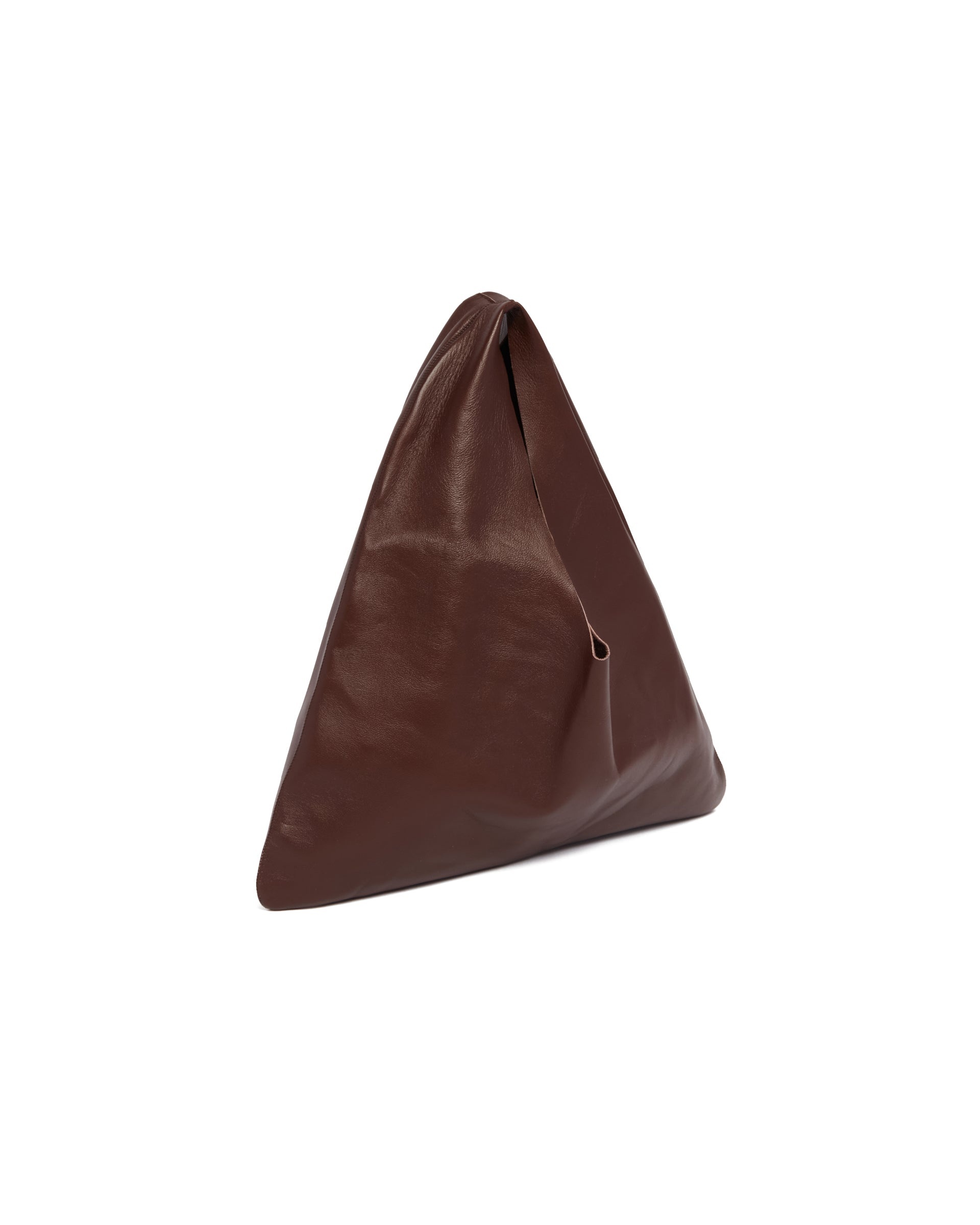 Brown Small Bindle Bag - 5