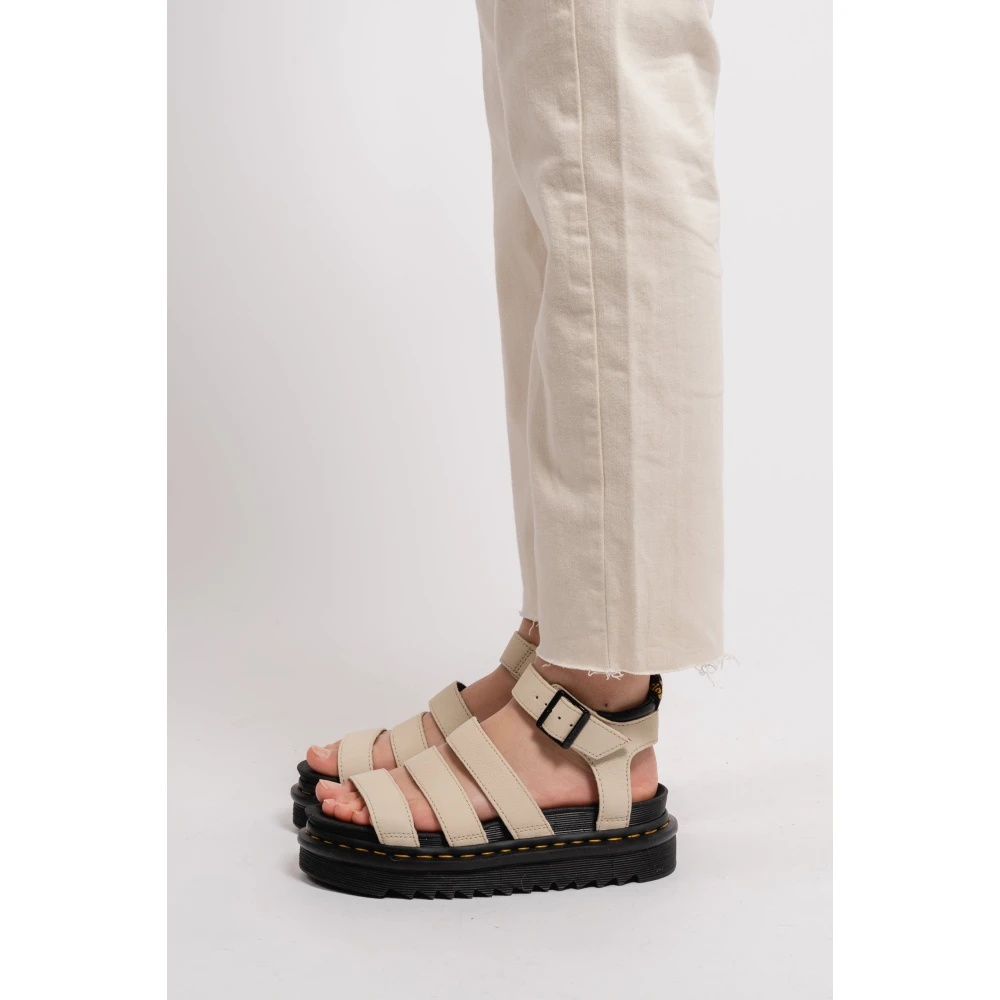 Dr Martens★BLAIRE STRAP SANDALS★PARCHMENT BEIGE Dr. Martens Blaire Parchment Beige Sandals Womens – Rowan Sky