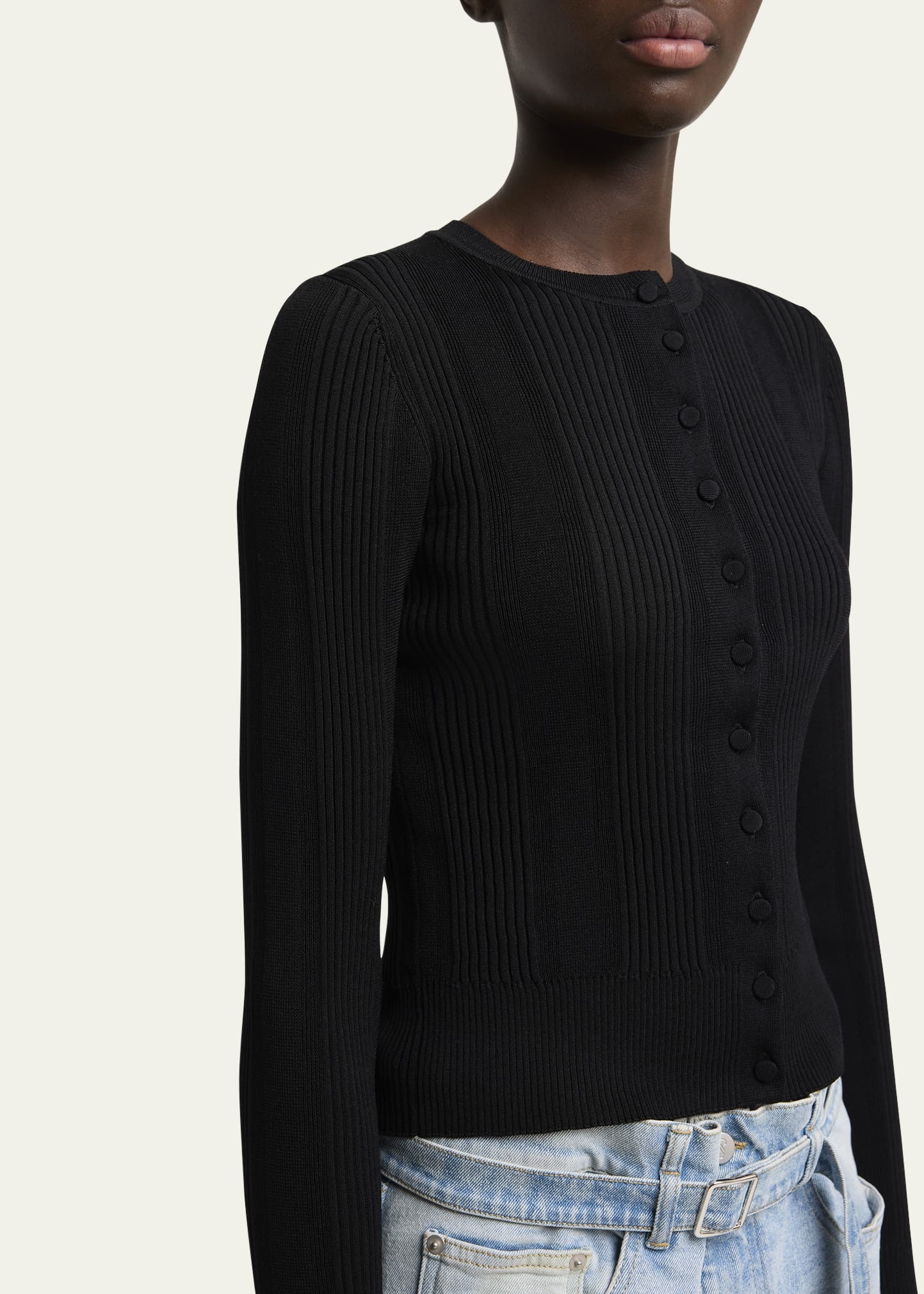 Currin Column Rib Button Down Top - 5