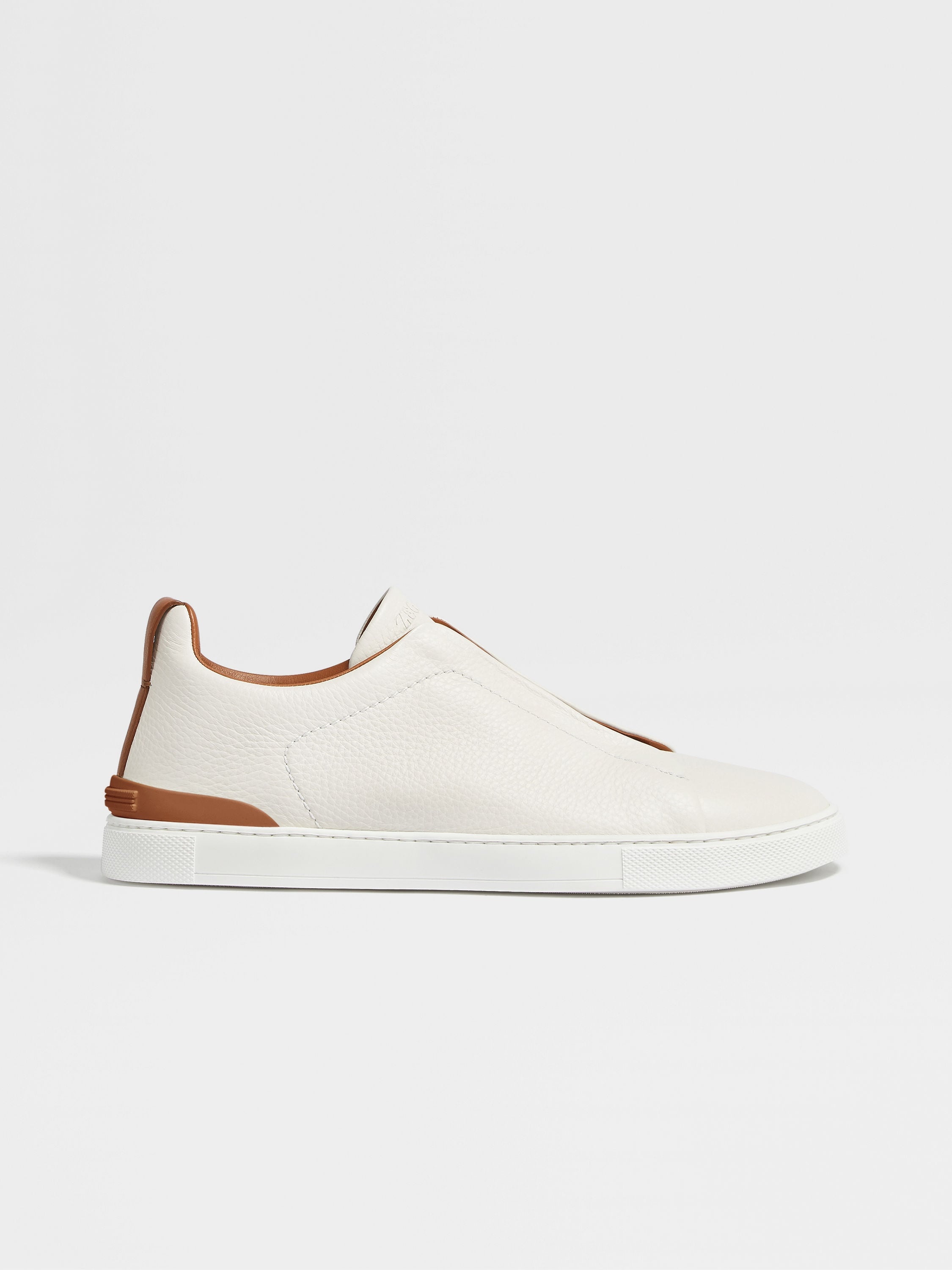 OFF WHITE DEERSKIN TRIPLE STITCH™ SNEAKERS - 5