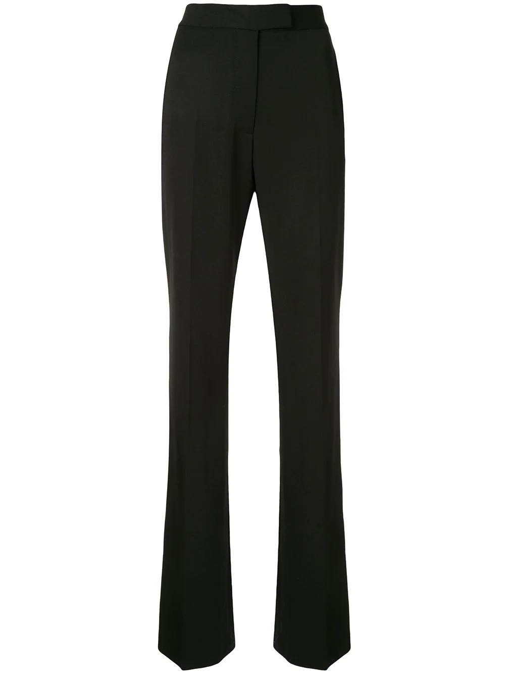 elasticated waist slim trousers - 1