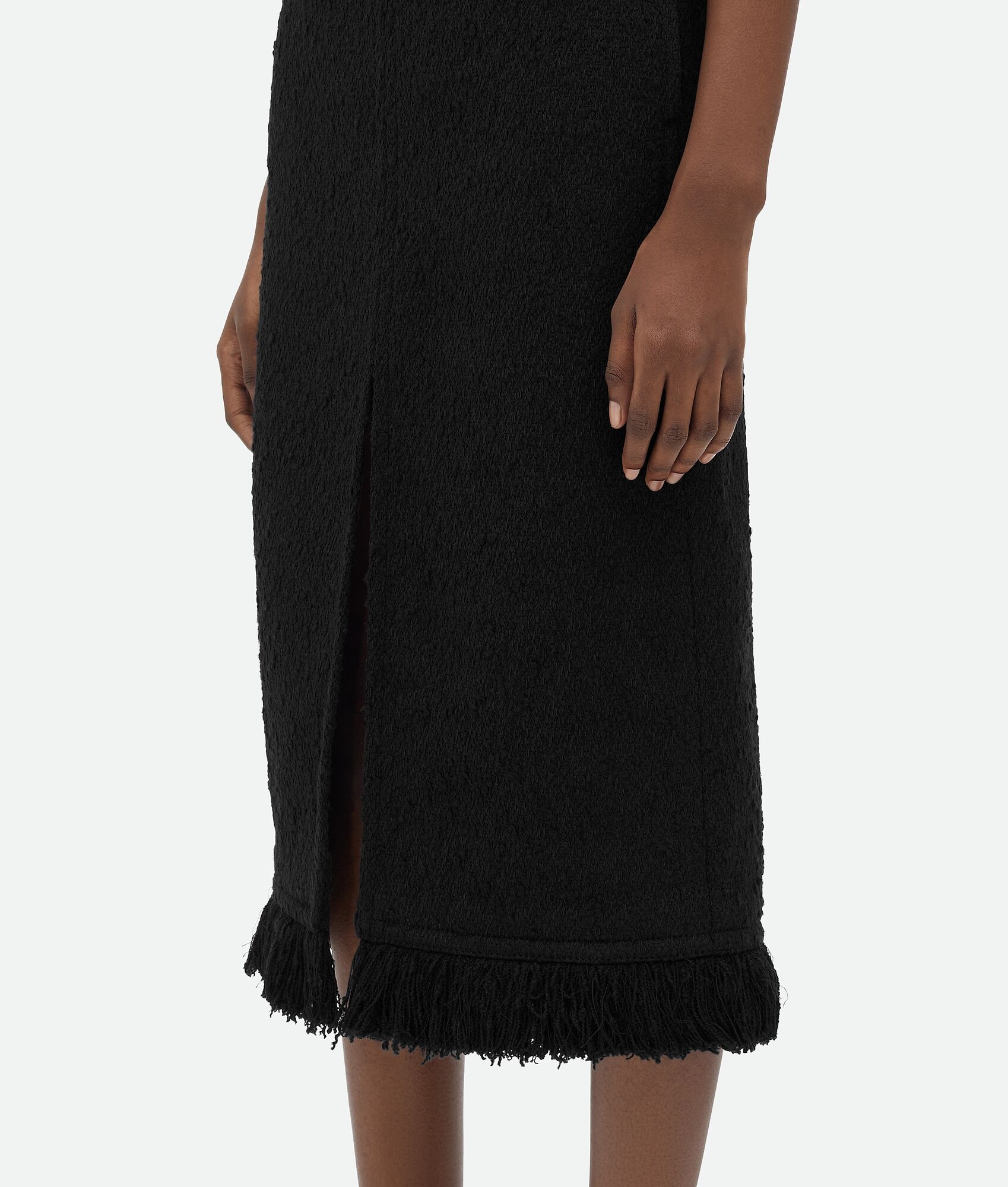 Light Cotton Tweed Skirt - 4