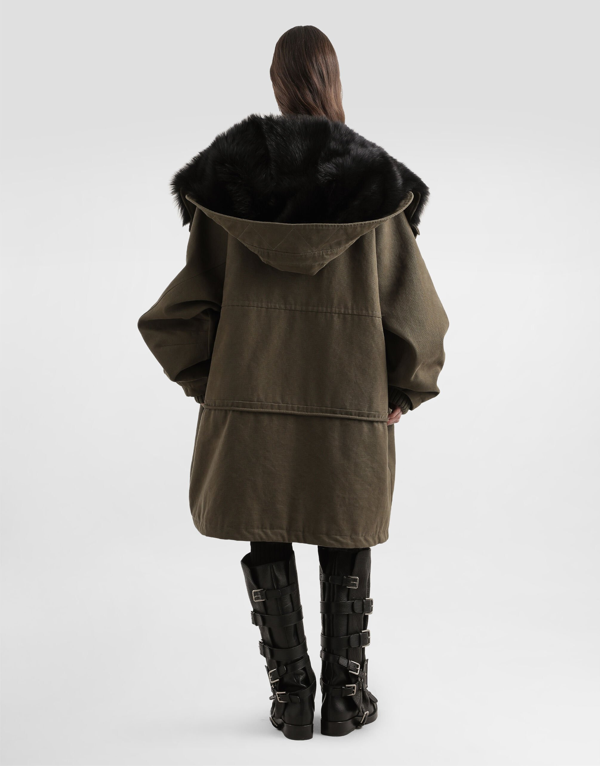 Wool and cashmere miniskirt - 3