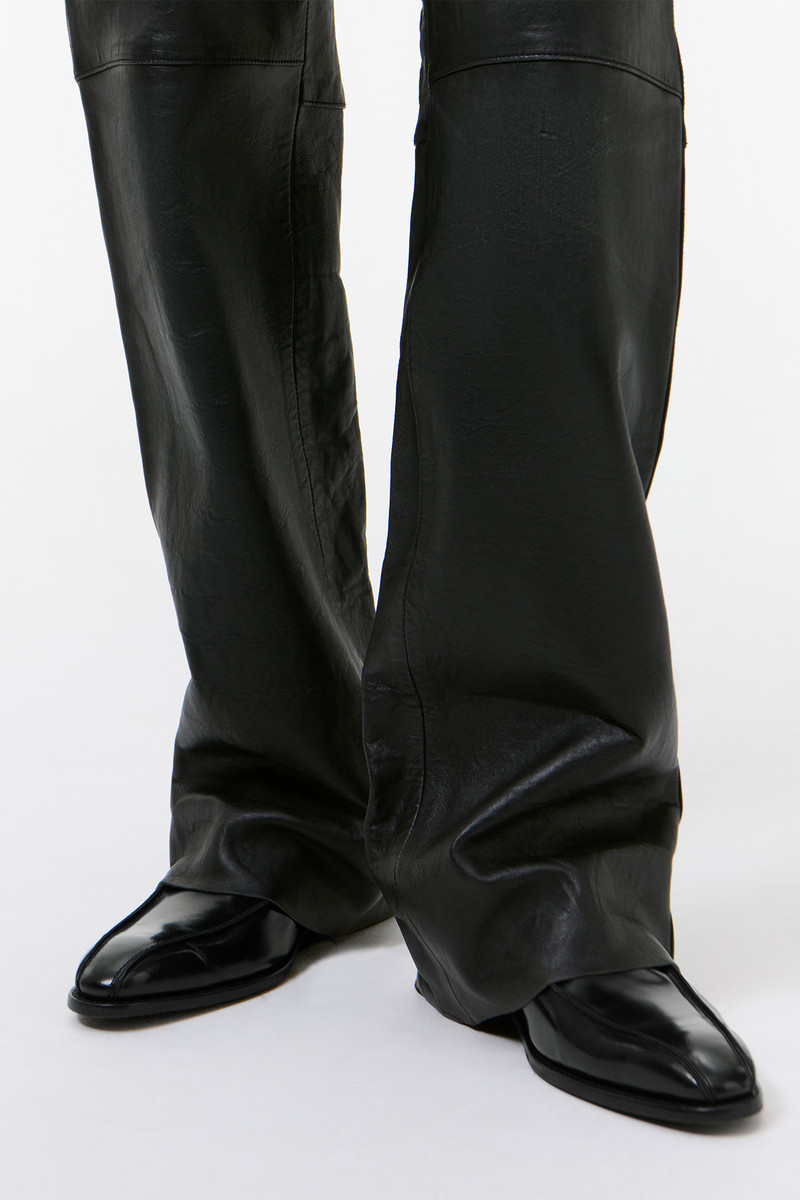 Railway Shoe Glazed Black Leather 5