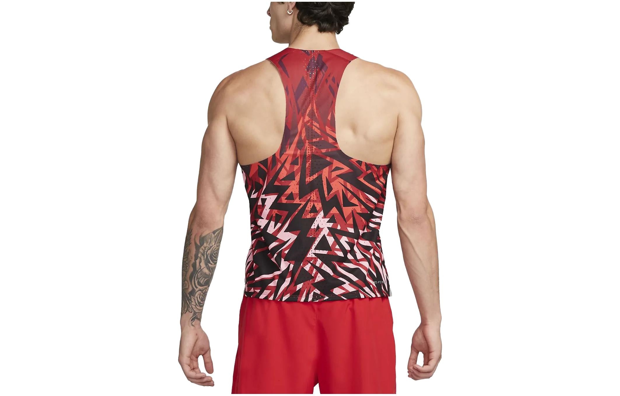 Nike AeroSwift BTC Running Vest 'Red' DV7713-687 - 2
