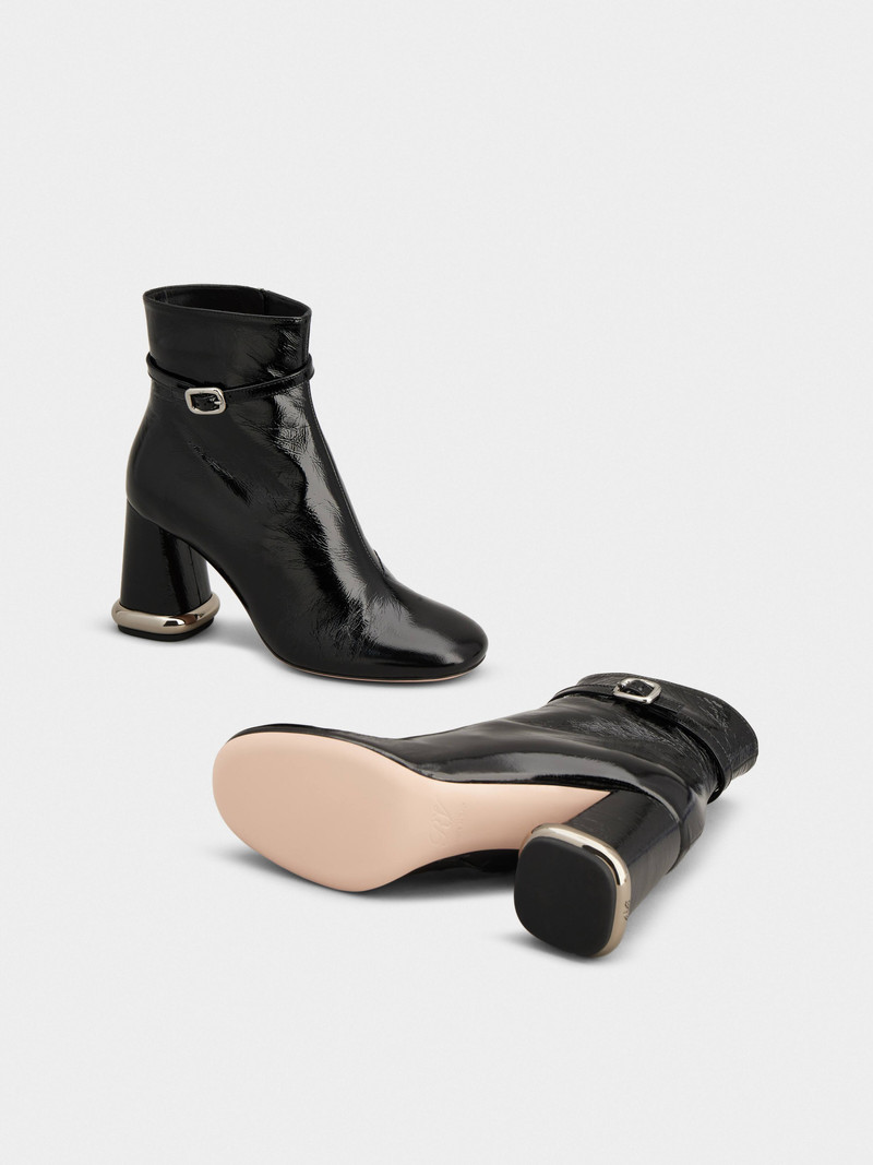 Viv' Podium Booties in patent leather 6