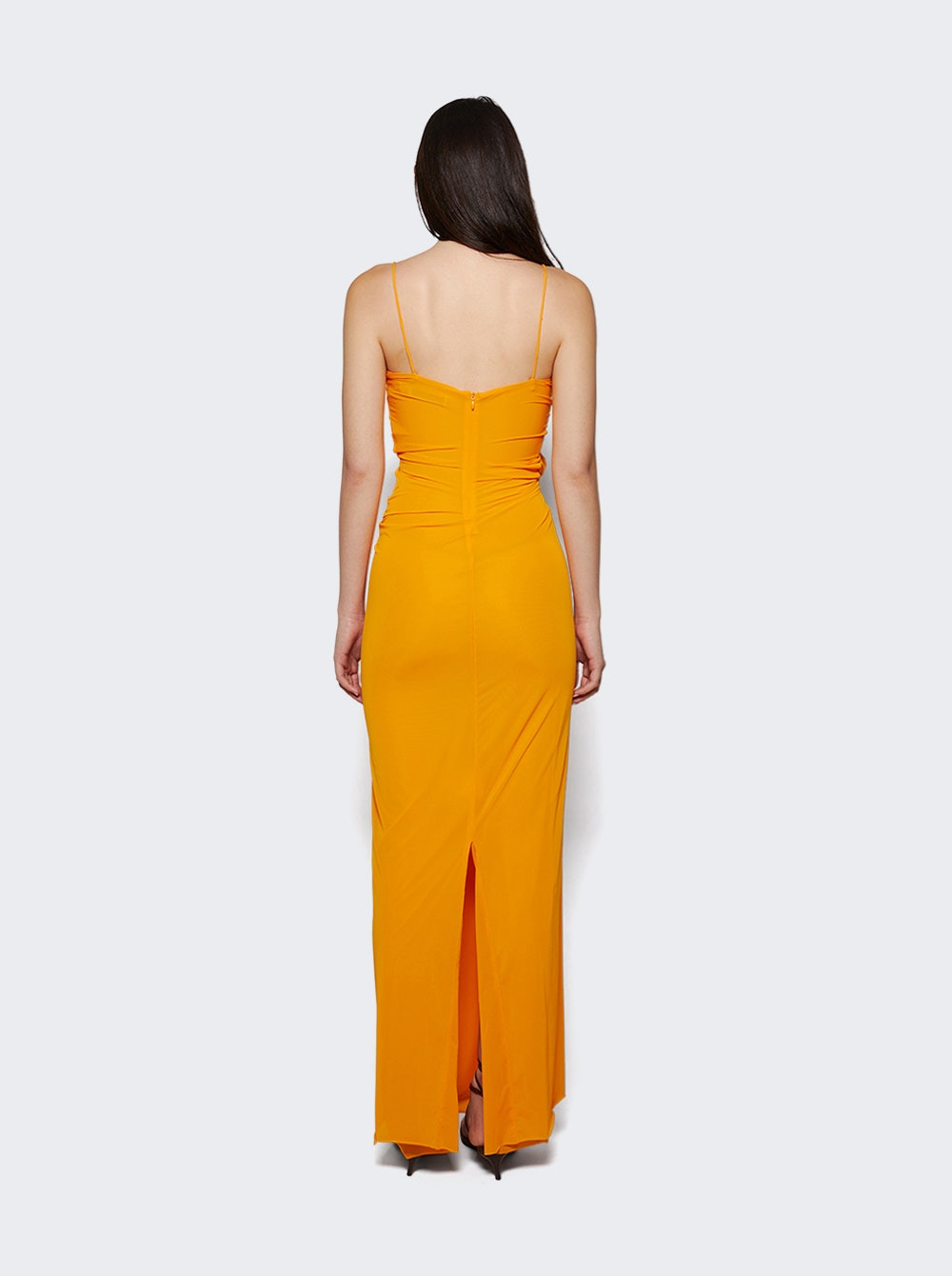 Molded Venus Dress Tangelo - 4