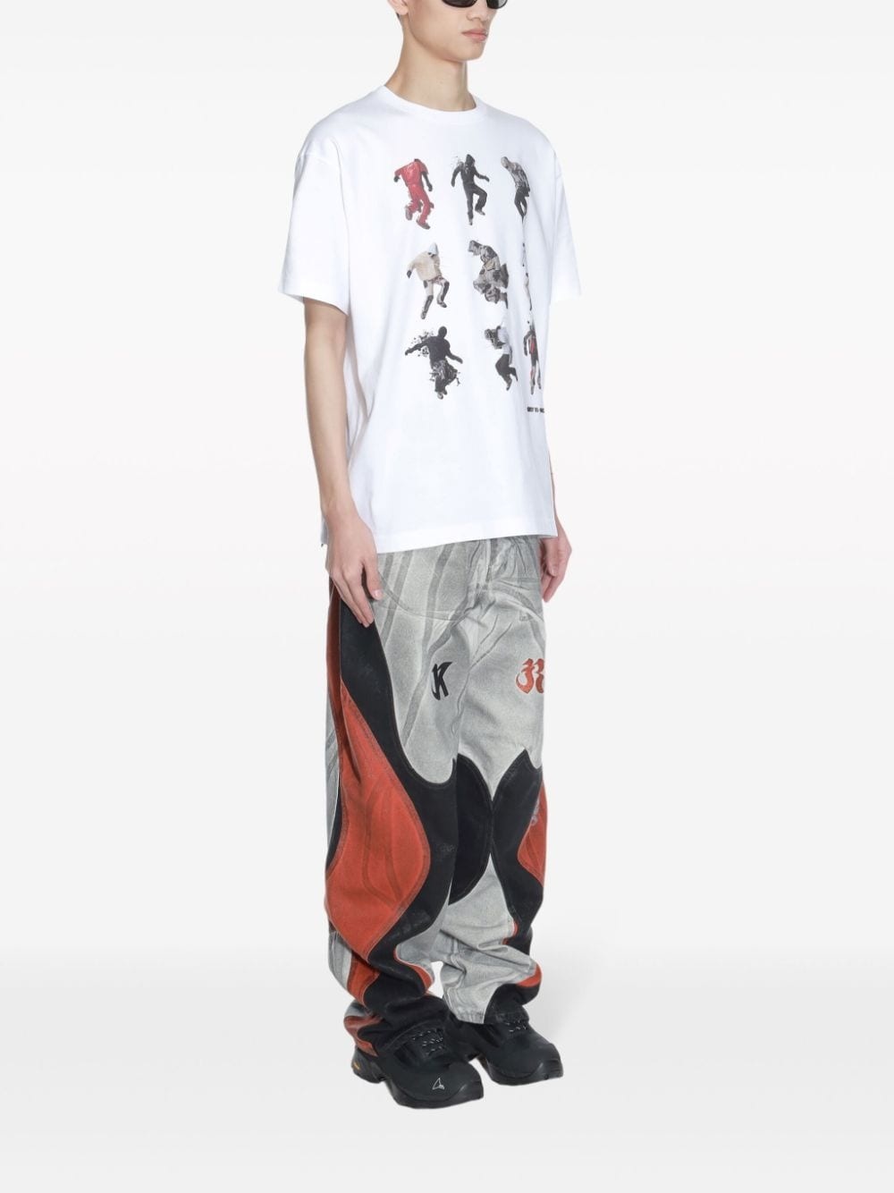 graphic-print cotton T-shirt - 3