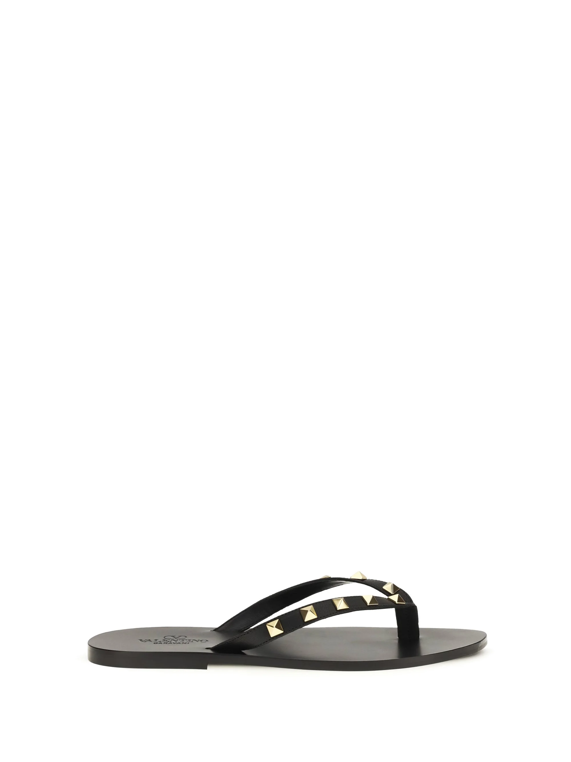 Valentino Garavani Rockstud Thong Sandals - 1