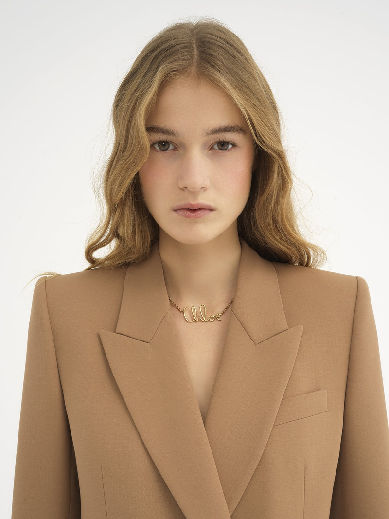 TAILORED JACKET IN WOOL GRAIN DE POUDRE 6