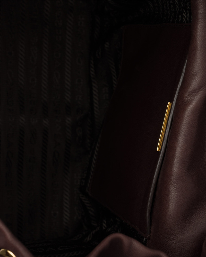 Prada Explore medium nappa leather backpack 4