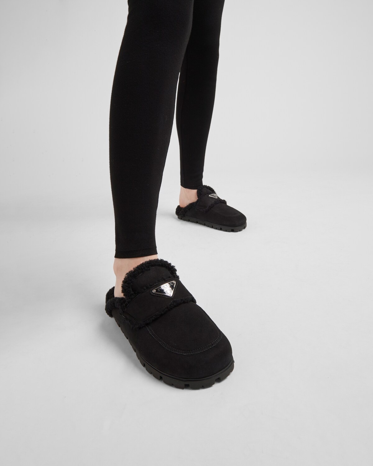 Shearling slippers - 3