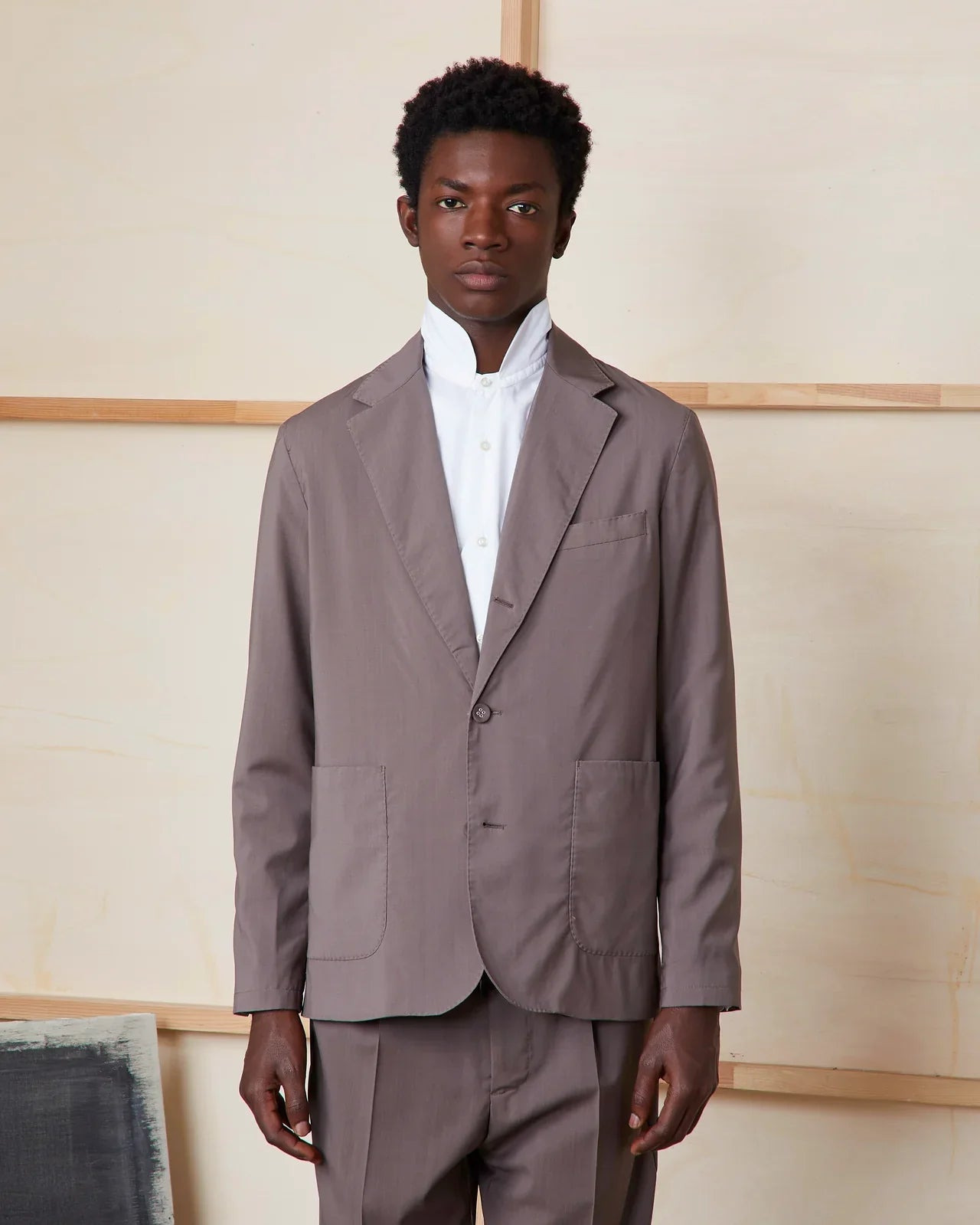 Keanu Jacket Dark Clay - 1