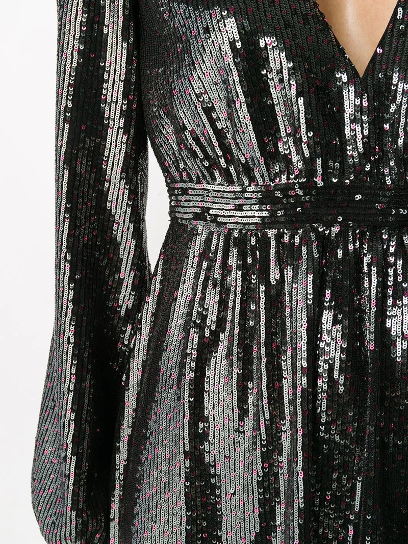 sequin detail midi dress 5