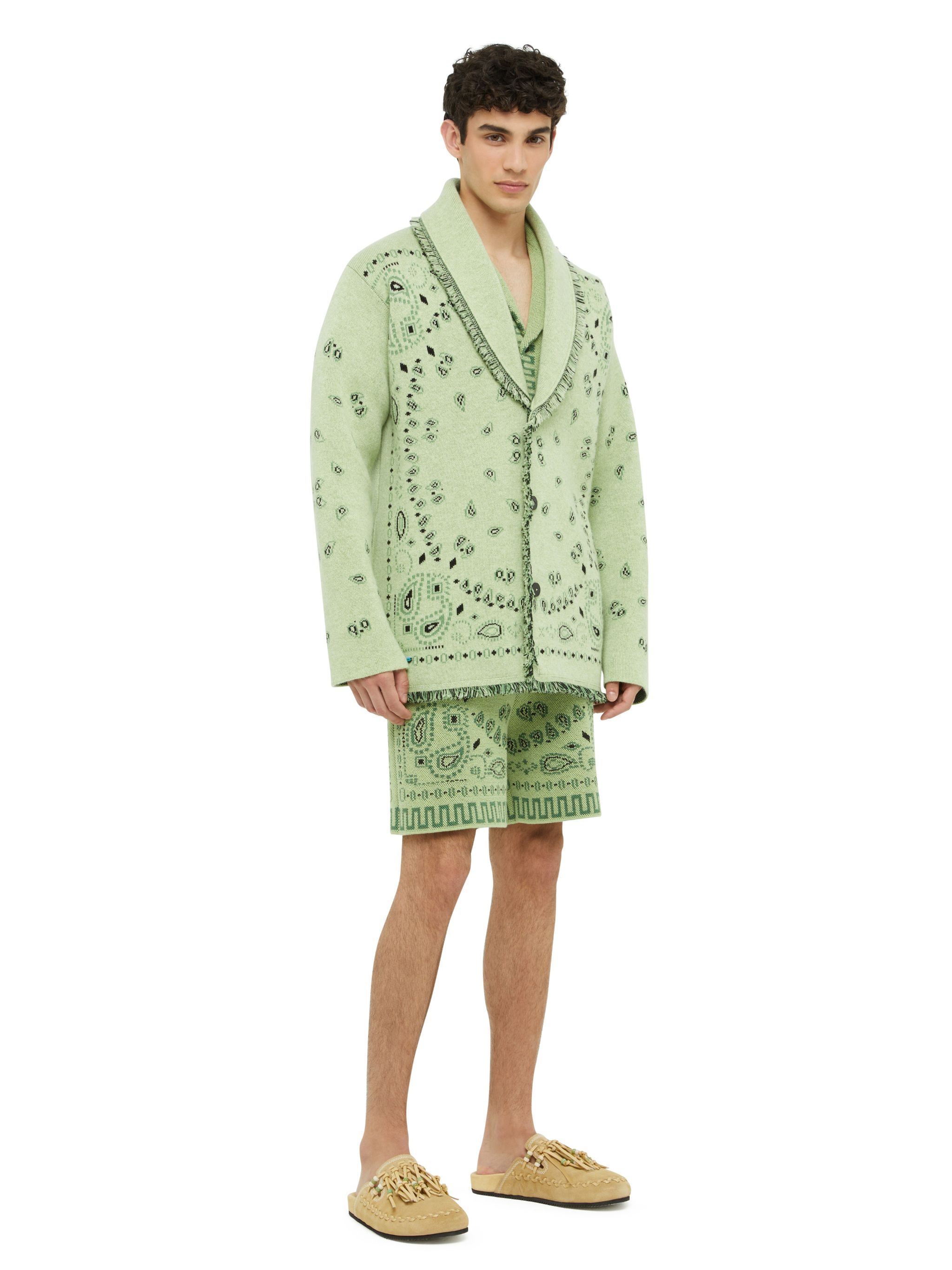 Bandana Jacquard Cardigan - 5