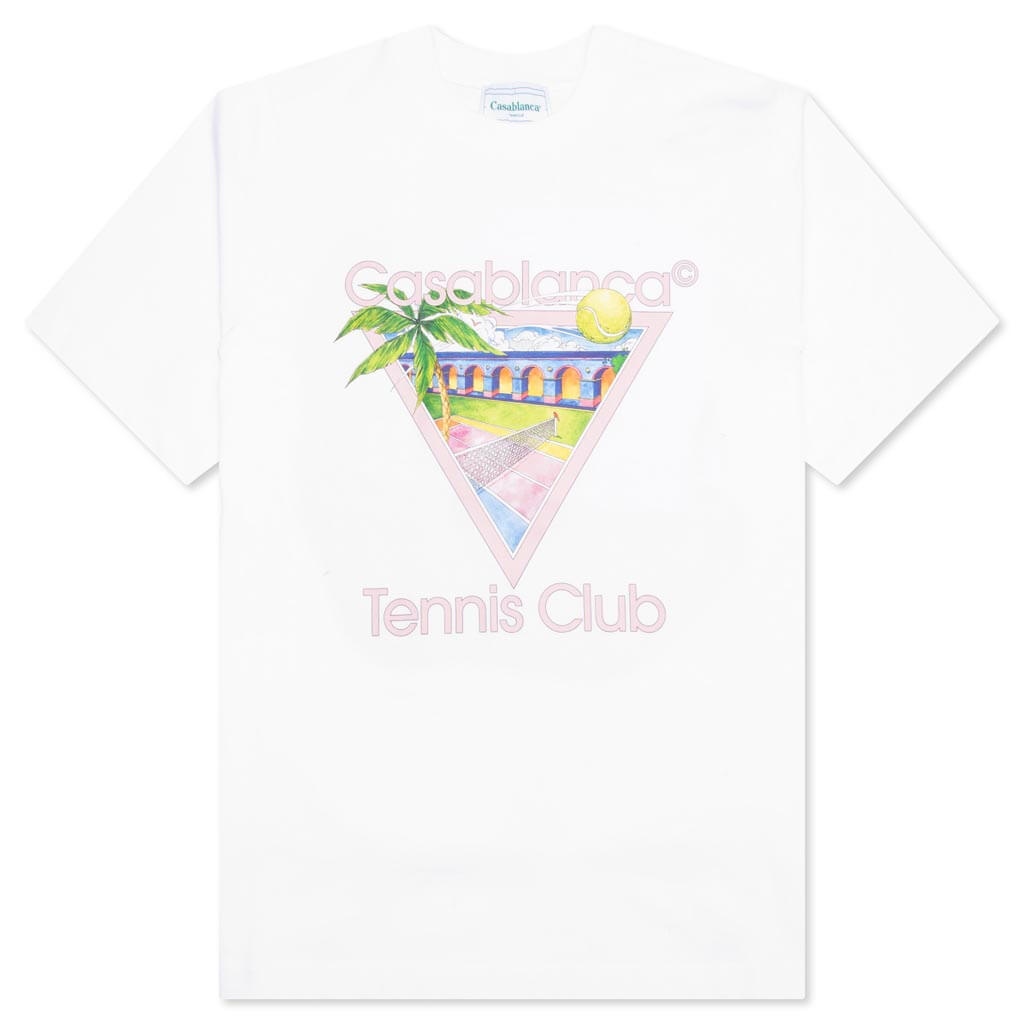 TENNIS CLUB ICON TEE - WHITE - 1