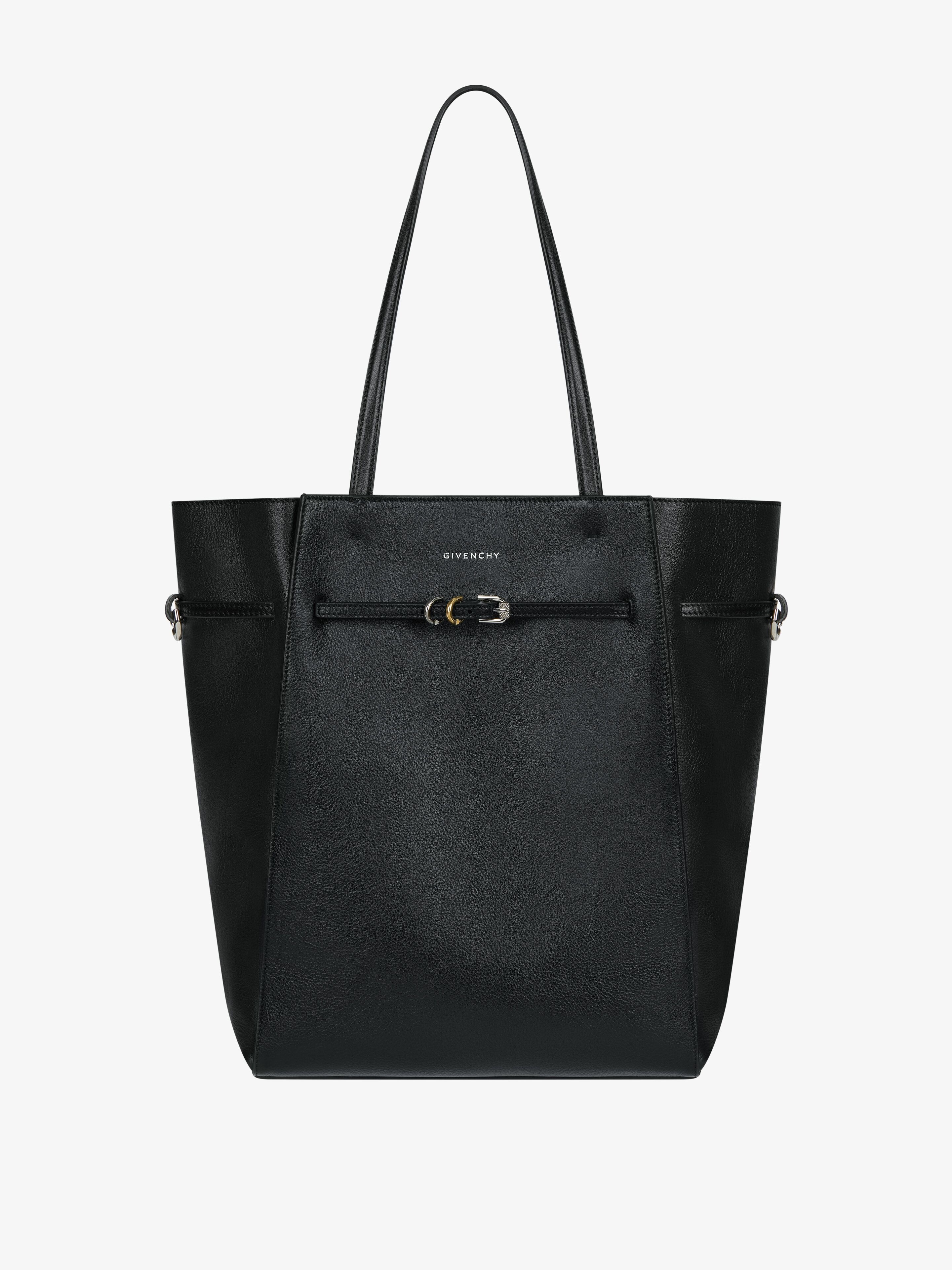 MEDIUM VOYOU TOTE BAG IN LEATHER - 1