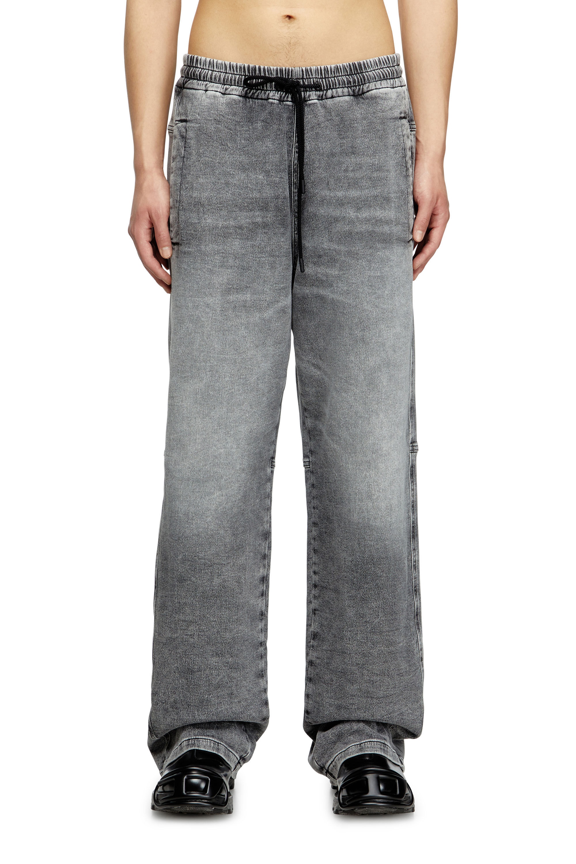 RELAXED D-MARTYANS TRACK DENIM 0BEBR - 3