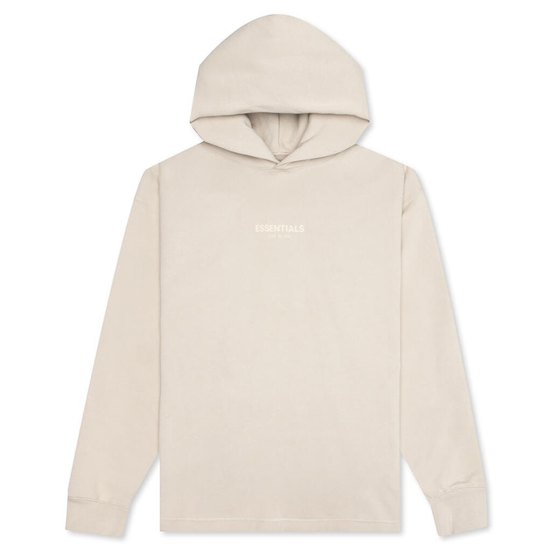 FEAR OF GOD ESSENTIALS RELAXED HOODIE - WHEAT - 1