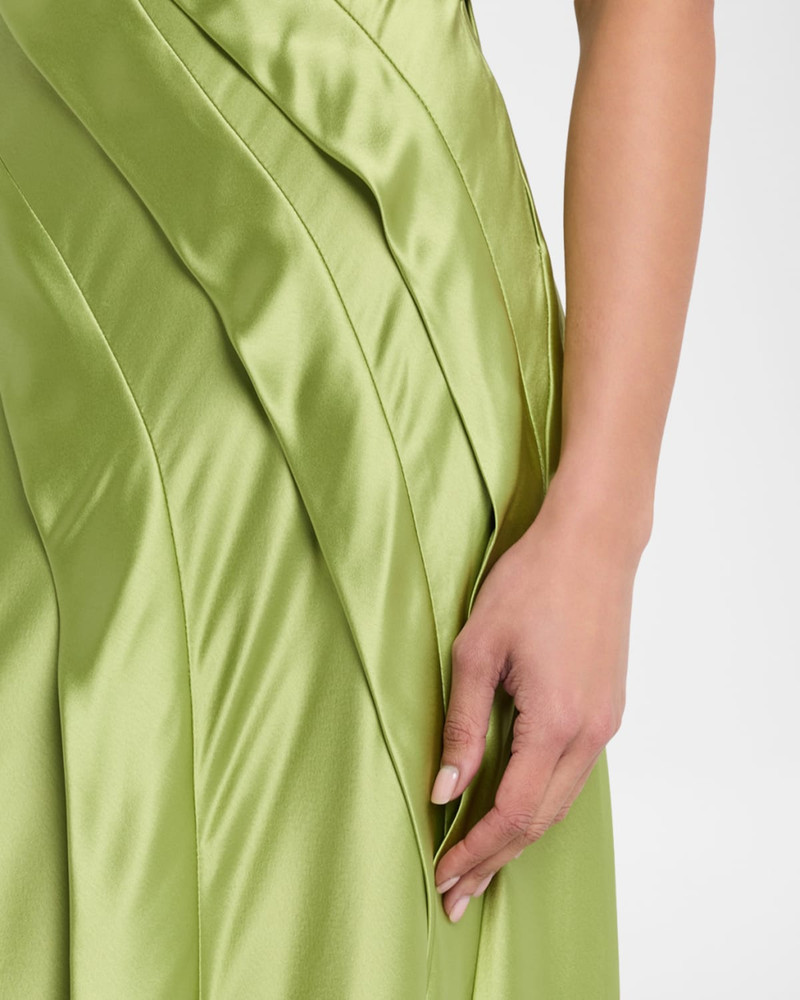 Blenfleet Satin Maxi Dress 5