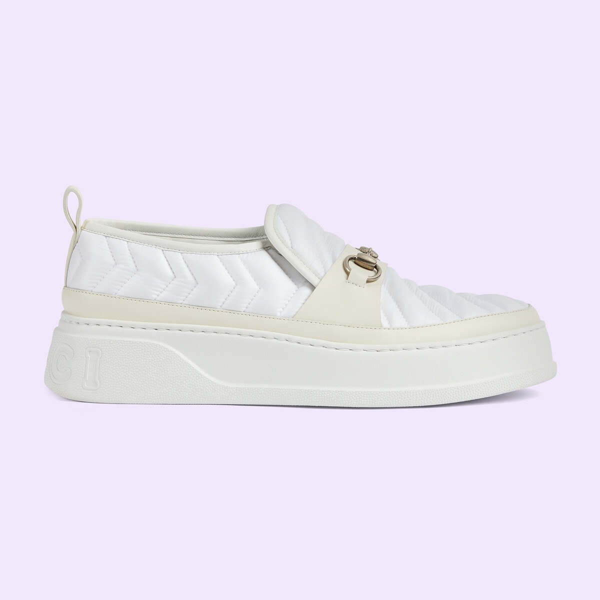 Women's GG matelassé sneaker - 1