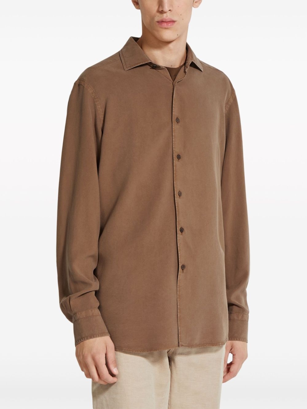 mulberry-silk shirt - 3