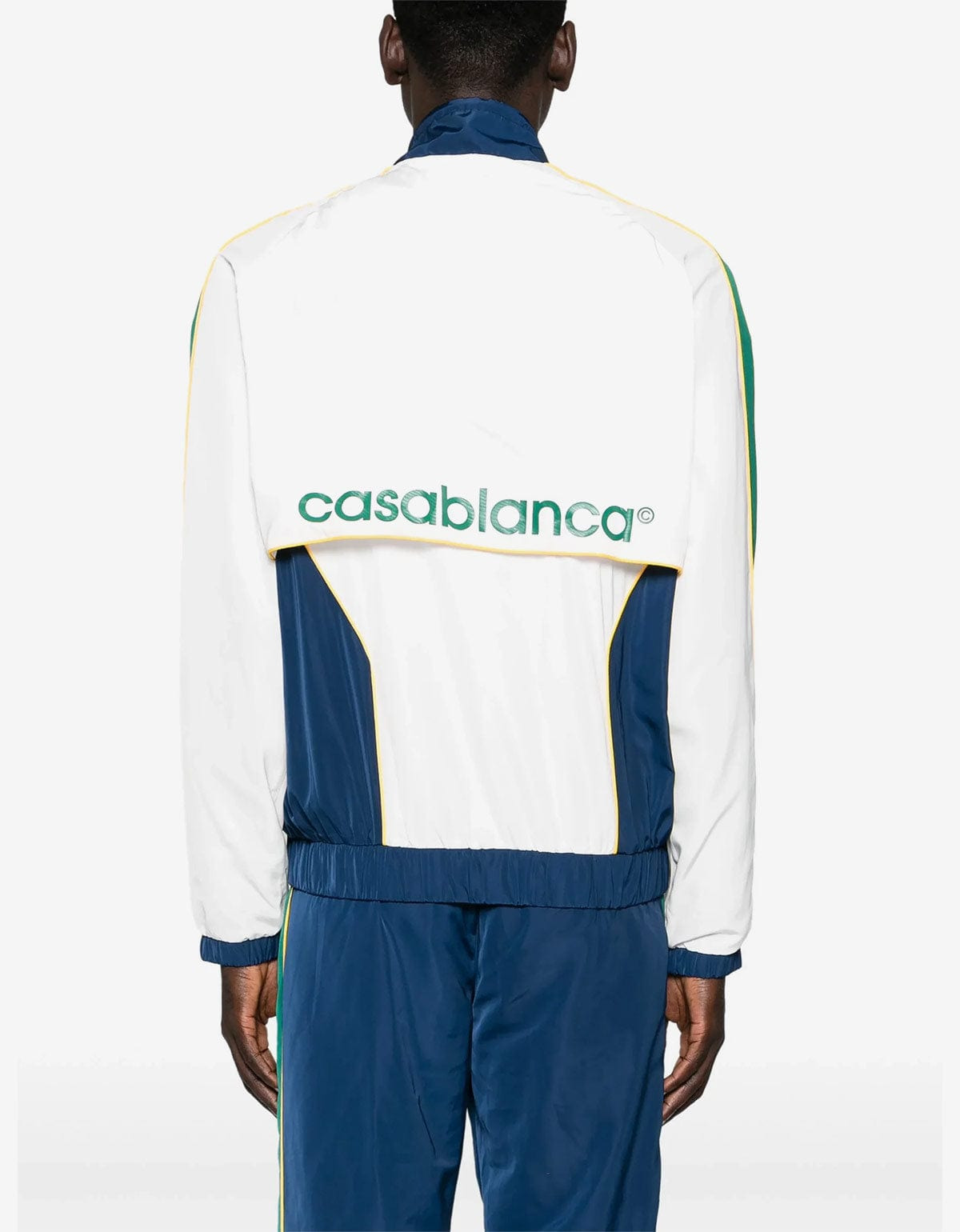Casablanca Multi Column Embroidered Windbreaker Jacket - 2